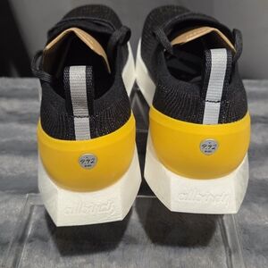 Allbirds Black and Yellow Women's Tree Flyer Sneakers